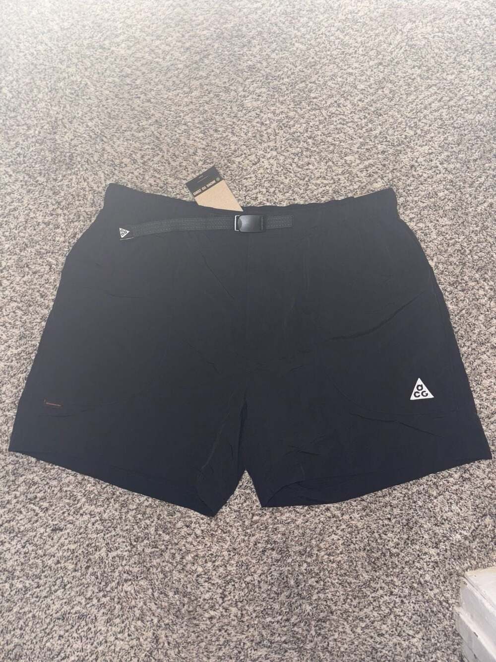 Nike ACG Men's Loose Fit Hiking Shorts - Black